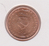 Nederland 2 cent 1999 UNC