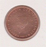Nederland 2 cent 2007 UNC