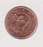 Cyprus 2 Cent 2014 UNC