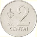 Litouwen 2 Centas 1991 UNC