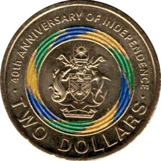 Solomon Island 2 Dollar 2018 UNC
