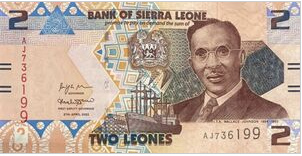 Sierra Leone 2 Leone 2022 UNC