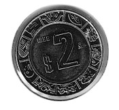 Mexico 2 Peso 1998 UNC
