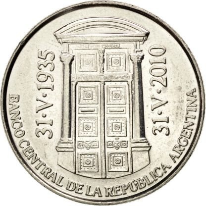 2 Pesos 2010 UNC
