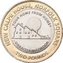 Gibraltar 2 Pound 2018  UNC