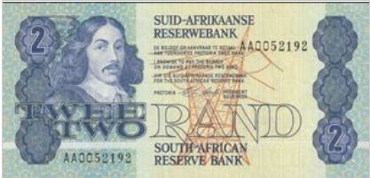 Zuid Afrika 2 Rand 1973/1994 UNC