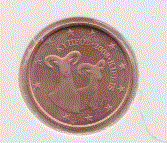 Cyprus 2 Cent 2008 UNC