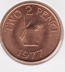2 Pence 1977 UNC