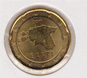Estland 20 Cent 2011 UNC