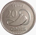 Fiji 20 Cent 2012 UNC