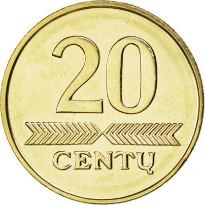 Litouwen 20 Centu 1999 UNC