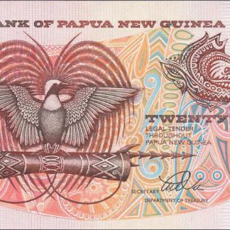 Papua new guinea 20 Kina 1998