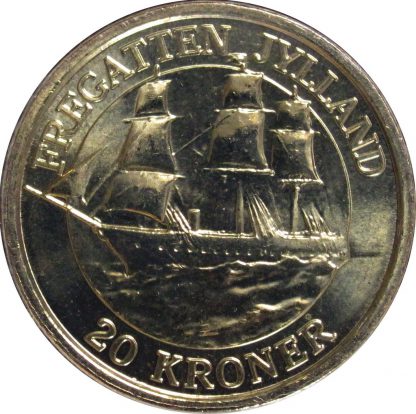 Denemarken 20 Kronen 2007 UNC