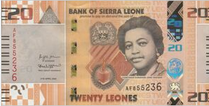 Sierra Leone 20 Leone 2022 UNC