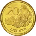 Lesotho 20 Lisente 2023 UNC