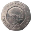 Gibraltar 20 Pence 2004 UNC