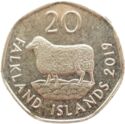 Falkland Island 20 Pence 2021 UNC