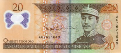 Dominicaanse Rep 20 Pesos 2009 UNC