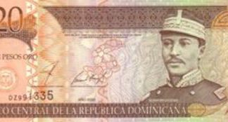 Dominicaanse Rep 20 Pesos 2002 UNC