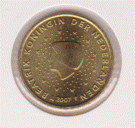 Nederland 20 Cent 2007 UNC