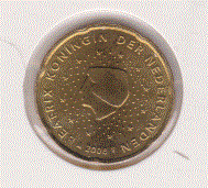 Nederland 20 Cent 2008 UNC
