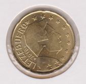 Luxemburg 20 Cent 2010 UNC