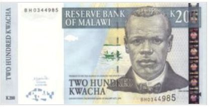 Malawi 200 Kwacha 2004 UNC