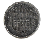 Colombia 200 Peso 2008 UNC