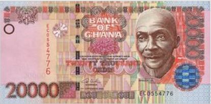 Ghana 20000 Cedis 2002 UNC