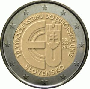 Slowakije 2 Euro Speciaal 2014 UNC
