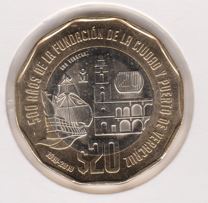Mexico 20 Pesos 2021 UNC