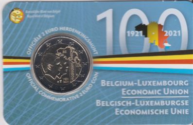 Belgie 2 Euro speciaal 2021 Nederlands UNC