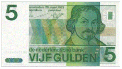 Nederland 5 Gulden 1973 UNC