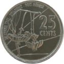 Seychelles 25 Cent 2016 UNC
