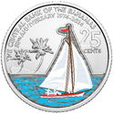 Bahama’s 25 Cent 2024 UNC
