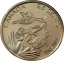 Canada 25 Cent 2017 UNC