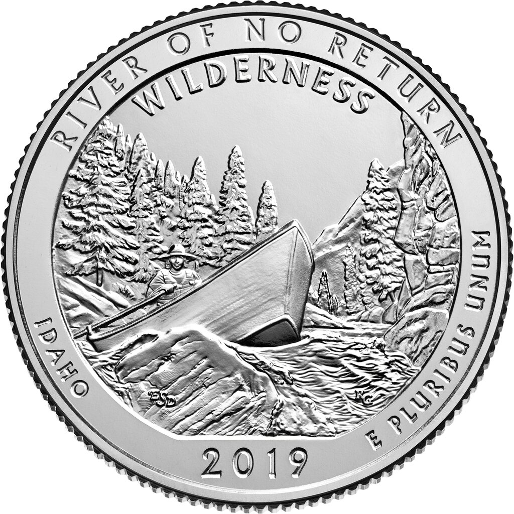 25-Cents—Quarter-Frank-Church-River-of-No-Return-Wilderness-Idaho-back ...