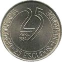 Portugal 25 Escudo’s 1984 UNC