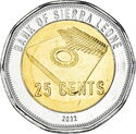 Sierre Leone 25 Cent 2022 UNC