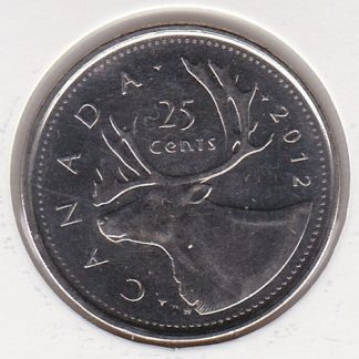 25 Cent 2012 UNC