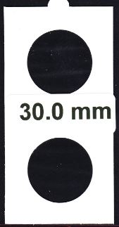 Zelfklevende Muntenhouders 30.0 mm