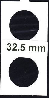 50 stuks muntenhouders zelfklevend 32.5 mm