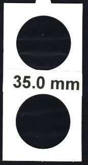 Zelfklevende Munterhouders 35.0 mm