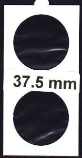 25 stuks muntenhouders zelfklevend 37.5 mm