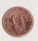 Cyprus 5 Cent 2011 UNC