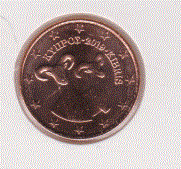 Cyprus 5 Cent 2019 UNC