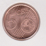 Cyprus 5 Cent 2021 UNC
