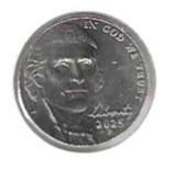 Amerika 5 Cent 2025 P