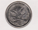 Australie 5 Cent 2015 UNC