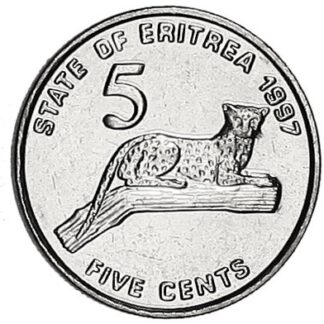 Eritrea 5 Cent 1997 UNC